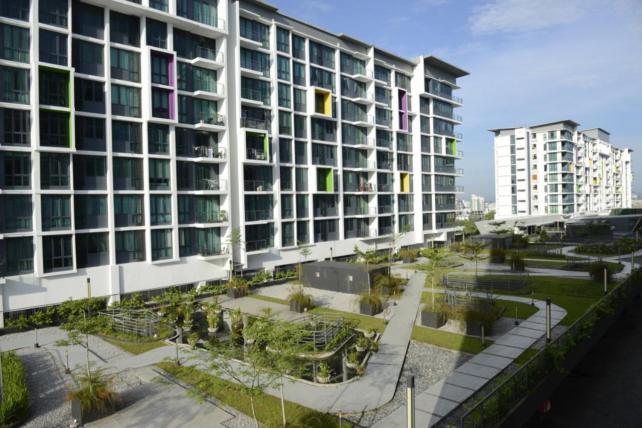 8Pax Cozy Home Stay Jazz Suites 1 Vivacity Kuching Sarawak 3Br Exteriér fotografie